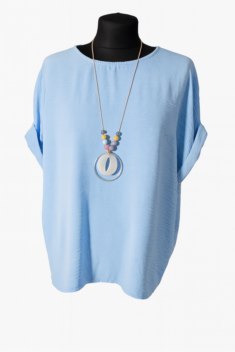 Eleganta sieviešu blūze — stila un komforta apvienojums!