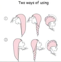 Matu dvielis turbāns ātrai matu žāvēšanai